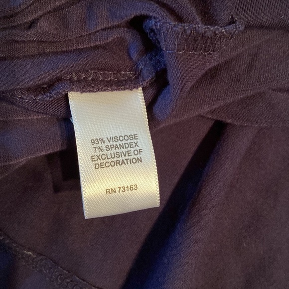 Navy Embroidered Dress - Picture 5 of 5